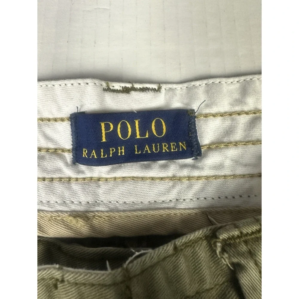Polo Ralph Lauren Cargo Shorts Mens 33x10 Green Combat Military Army Outdoor